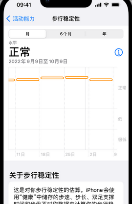 霍山iPhone手机维修如何在iPhone开启'步行稳定性通知'