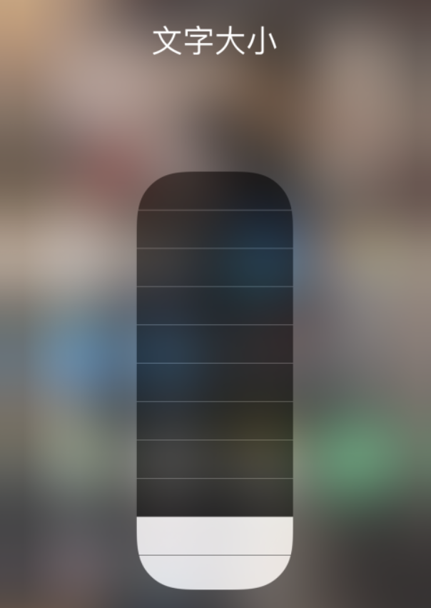 霍山苹果手机维修分享小技巧：在 iPhone 控制中心快速调节字体大小 